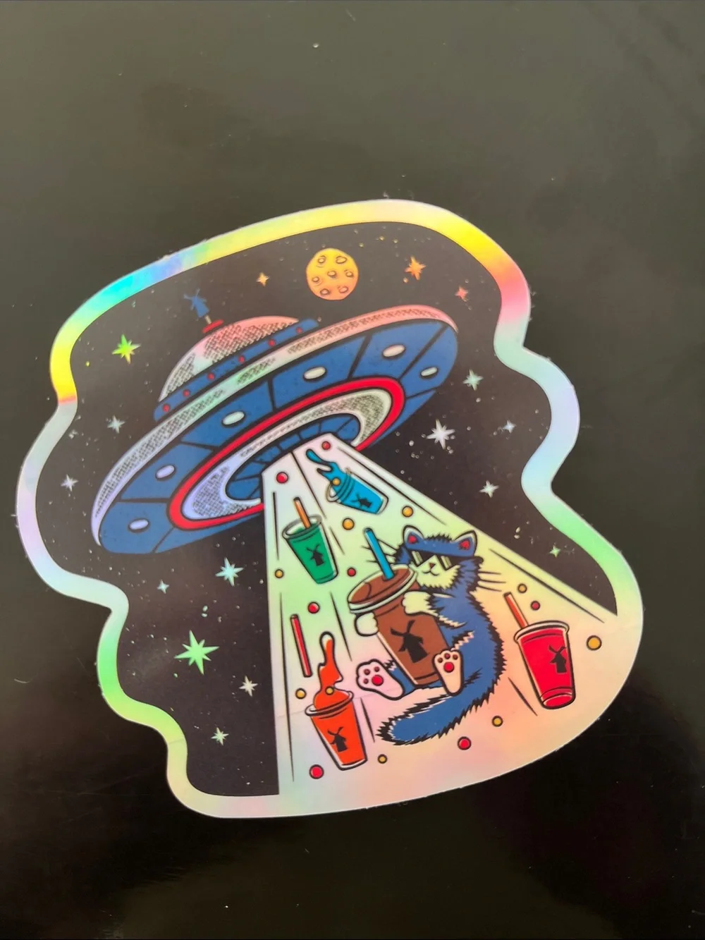 JULY 2026 DUTCH BROS HOLOGRAPHIC STICKER